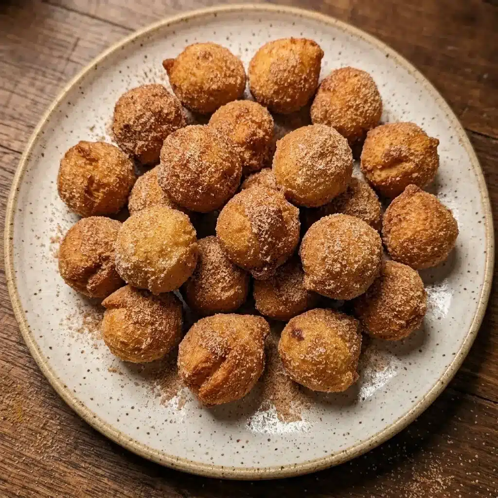 Bolinho de chuva com farinha de arroz