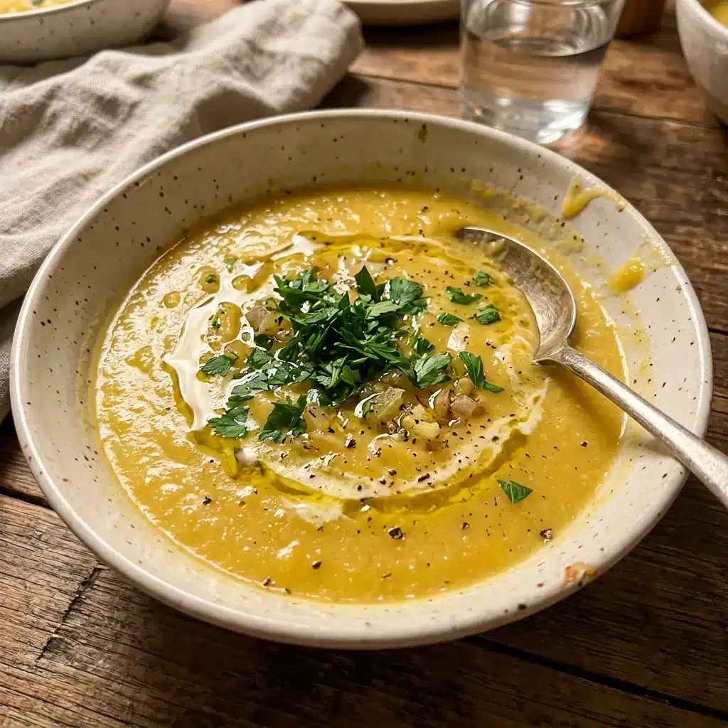 Caldo de mandioquinha