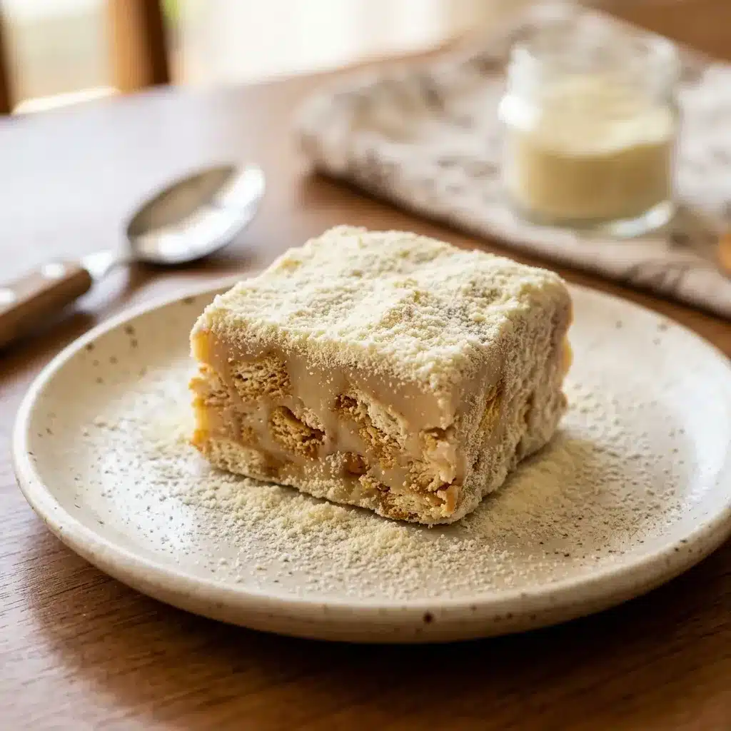 Palha italiana de leite ninho