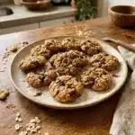Cookie Fit de Banana e Aveia Sem Glúten