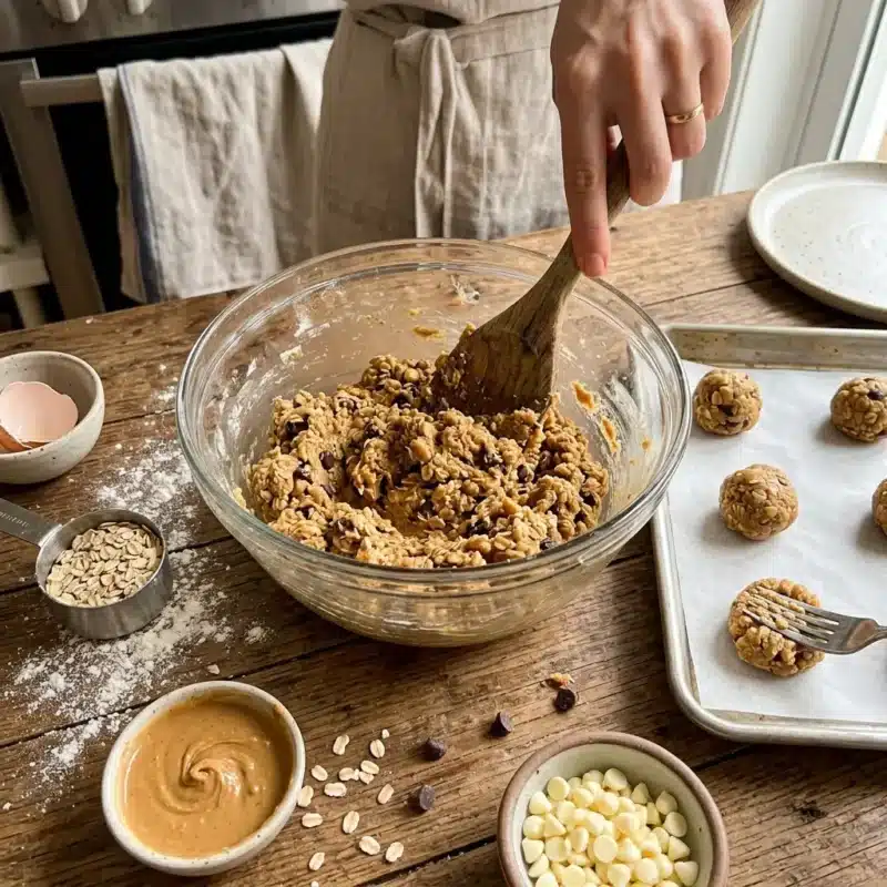 Cookie Proteico de Amendoim