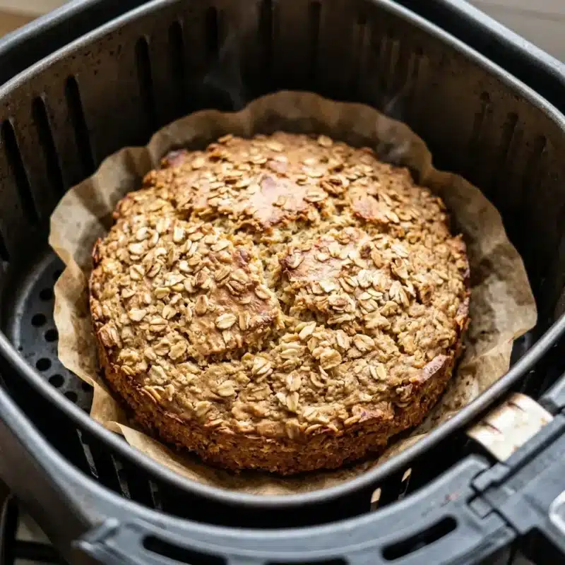 Bolinho Fit Zero Açúcar de Iogurte e Aveia na Air Fryer
